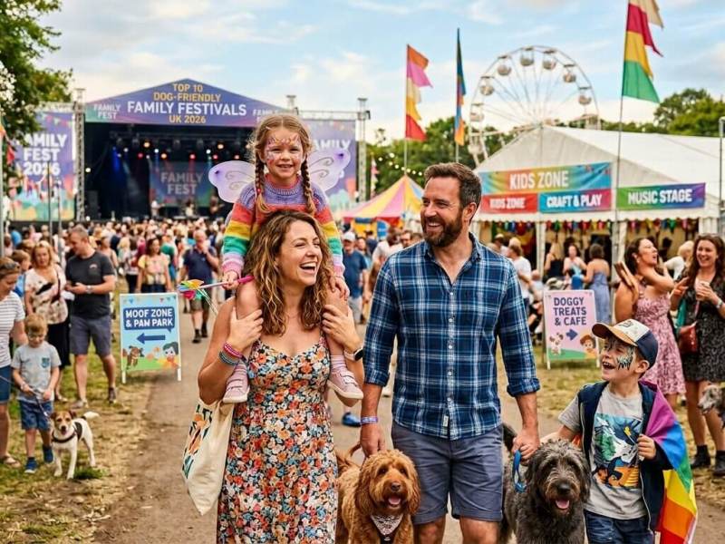 Top 10 Dog-Friendly Family Festivals in the UK&nbsp;2026